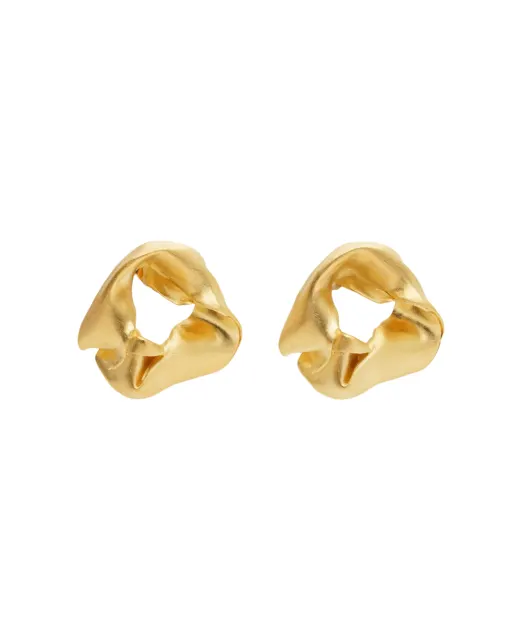 Completedworks Сережки з переробленого золота вермель - Артикул: R2093