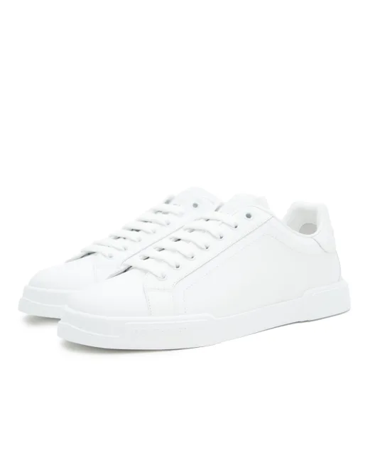 Dolce&Gabbana Шкіряні кеди Portofino - Артикул: CS2332-A1065