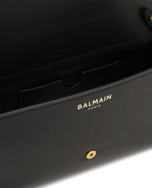 Balmain Клатч Shuffle із телячої шкіри - Артикул: GN1ON259LMTE