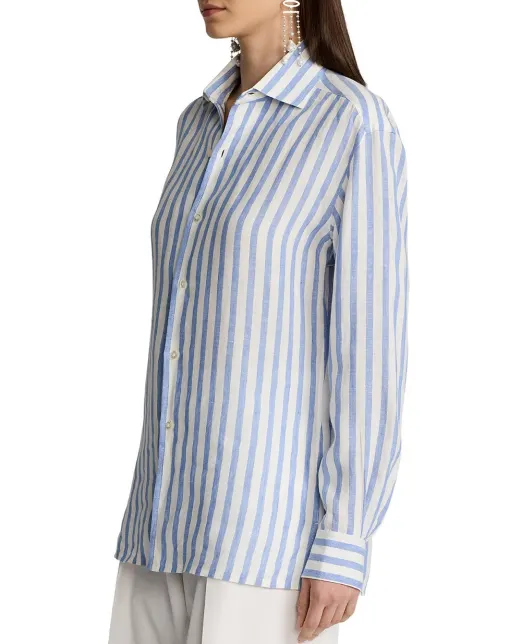 Ralph Lauren Collection Льняная рубашка - Артикул: 290975285001