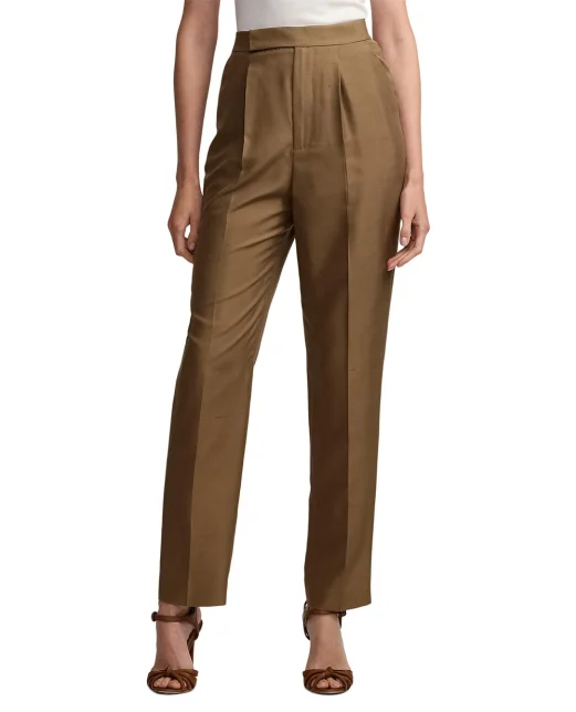 Ralph Lauren Collection Шелковые брюки - Артикул: 290966345001