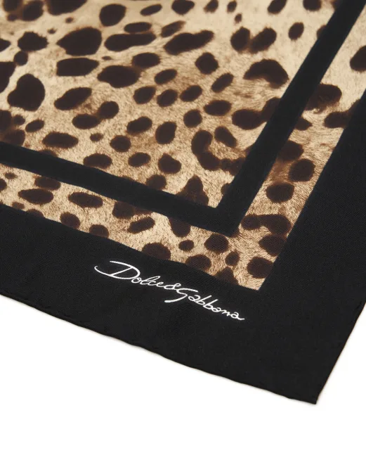 Dolce&Gabbana Платок из шёлка - Артикул: FN090R-GDCF5
