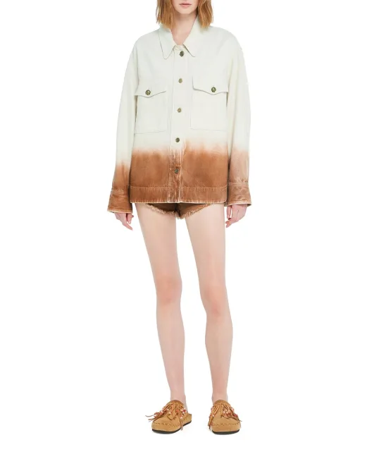 Alanui Джинсовая рубашка - Артикул: LWYD004R26DEN0030373