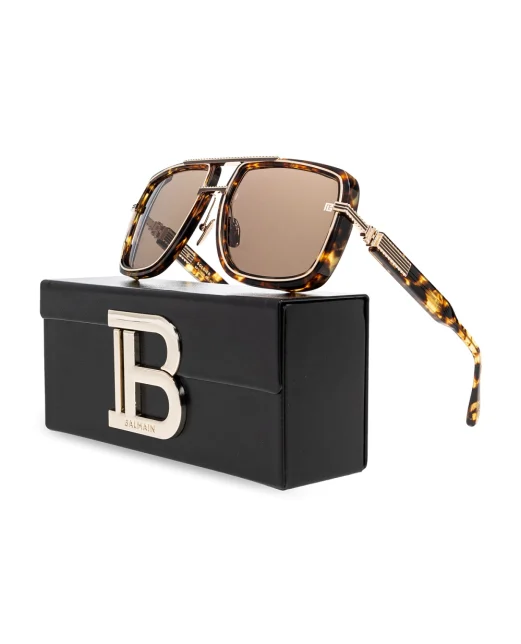 Balmain Солнцезащитные очки Soldier - Артикул: BPS-160D-59