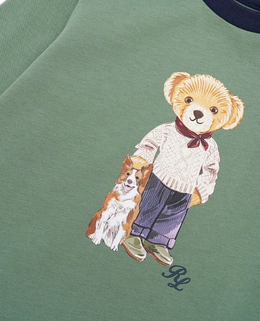 Polo Ralph Lauren Детский костюм Polo Bear (лонгслив, брюки) - Артикул: 320952883001