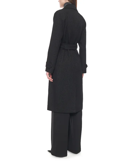 Dolce&Gabbana Тренч із твіда-вовни - Артикул: F0W3GT-HUMUA