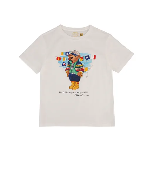Polo Ralph Lauren Детская футболка Polo Bear - Артикул: 322958332001