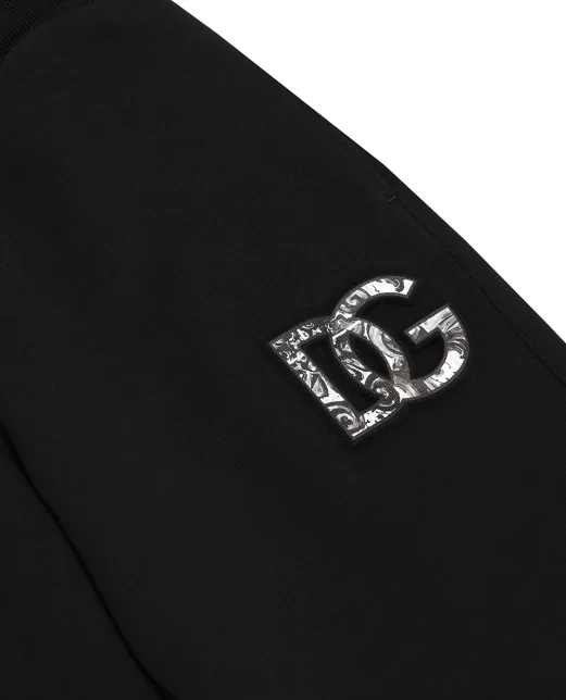 Dolce&Gabbana Детские брюки с принтом логотипа - Артикул: L4JPIG-G7PEM-S