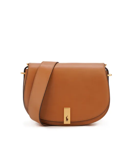 Polo Ralph Lauren Шкіряна сумка Saddle - Артикул: 428928757003
