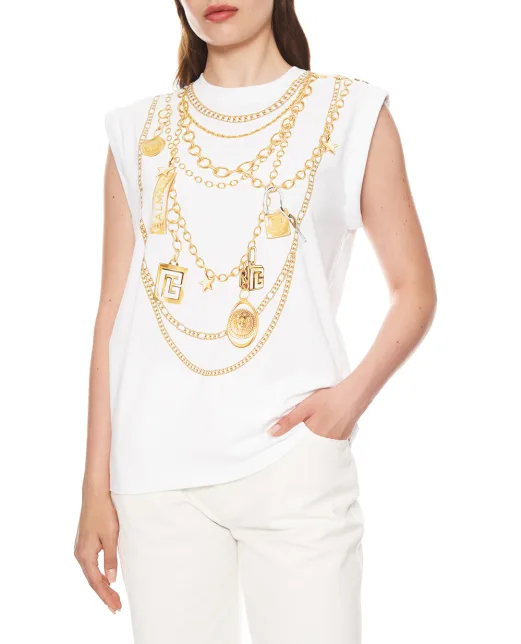 Balmain Футболка - Артикул: FF1ED004GE99