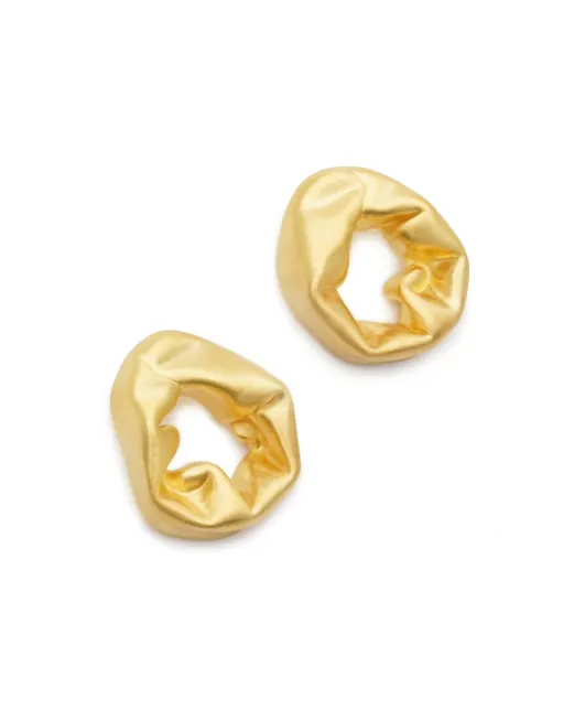 Completedworks Сережки з переробленого золота вермель - Артикул: R2021