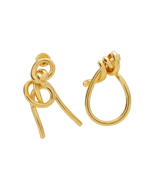 Completedworks Сережки з переробленого золота вермель - Артикул: V039