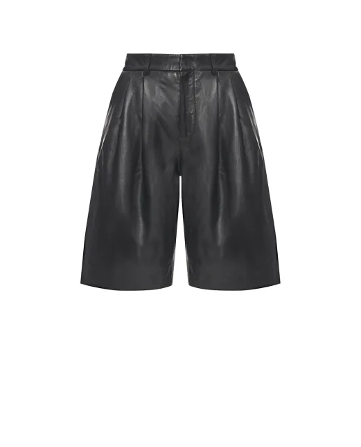 Yves Salomon Бермуды из овечьей кожи - Артикул: 26EYP211XXAPXX