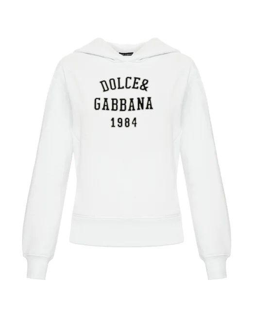 Dolce&Gabbana Худі з вишивкою - Артикул: F9S48Z-GDDBA
