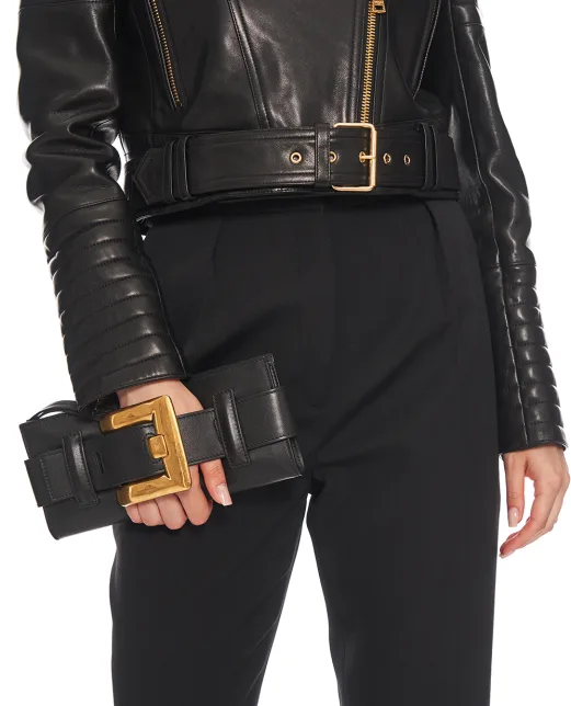 Balmain Клатч Anthem - Артикул: FN1OC262LVGX