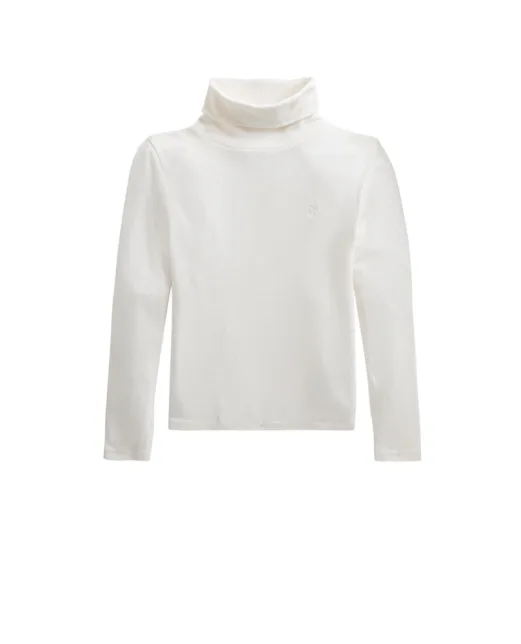 Polo Ralph Lauren Детская водолазка из хлопка и модала в рубчик - Артикул: 312850670001