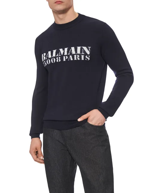 Balmain Джемпер из шерсти - Артикул: FH1KD000KI84
