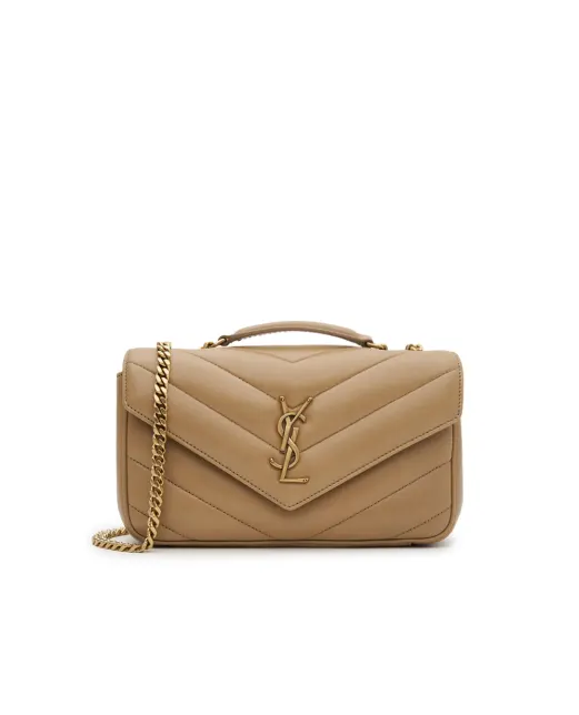 Saint Laurent Сумка зі шкіри Loulou Small - Артикул: 801437-AAEAX