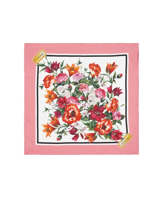 Dolce&Gabbana Шовкова хустка - Артикул: FN093R-GDC7A