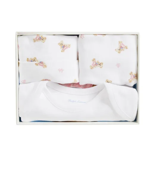 Polo Ralph Lauren Подарунковий набір, дитячий боді з бавовни - Артикул: 310981226001