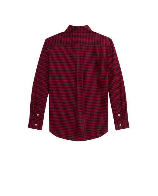 Polo Ralph Lauren Детская рубашка из хлопковой саржи в клетку - Артикул: 322980977001