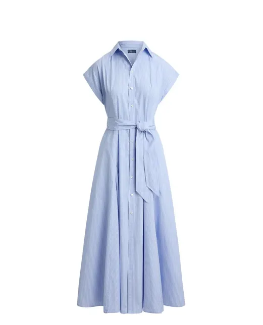 Polo Ralph Lauren Платье-рубашка в полоску - Артикул: 211A96363001