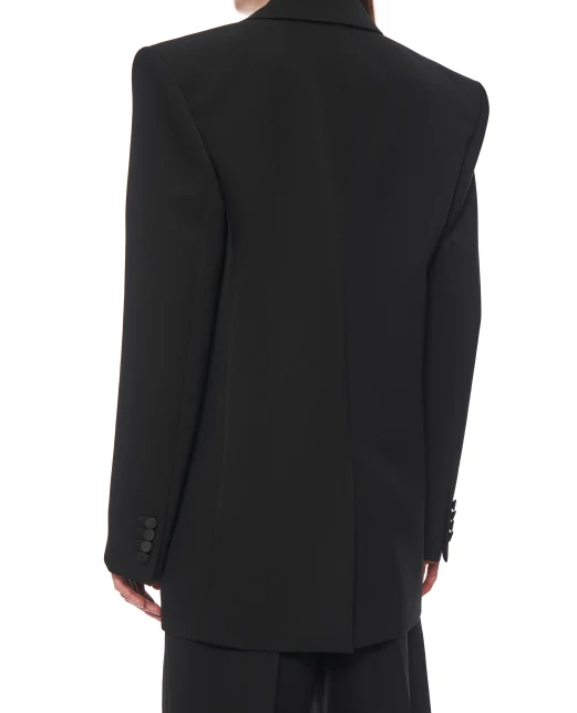 Saint Laurent Жакет-смокінг - Артикул: 824182-Y7E63