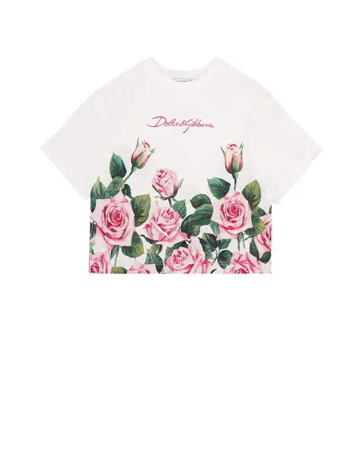 Dolce&Gabbana Детская футболка - Артикул: L5JTNL-II7GI-B