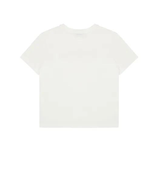 Dolce&Gabbana Дитяча футболка з вишивкою - Артикул: L5JTNK-G7PYF-B