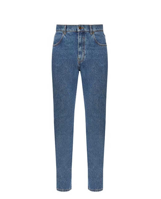 Balmain Джинсы прямого кроя из денима - Артикул: GH1MI043DG08