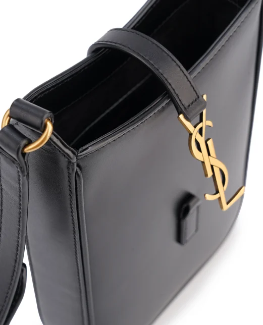 Saint Laurent Кожаная сумка Le 5 À 7 Hobo - Артикул: 735214-2R20W