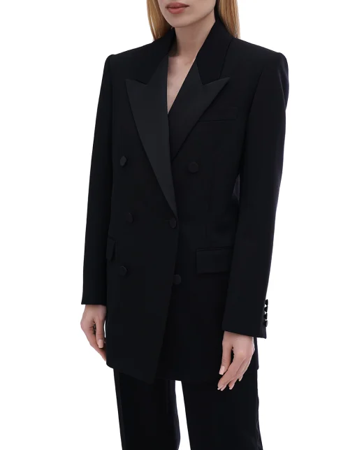 Saint Laurent Жакет - Артикул: 816874-Y7E63