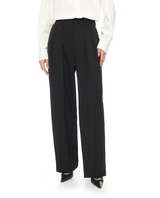 Saint Laurent Вовняні штани - Артикул: 824389-Y7E63