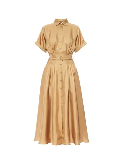 Ralph Lauren Collection Сукня з шовку - Артикул: 290P00375001