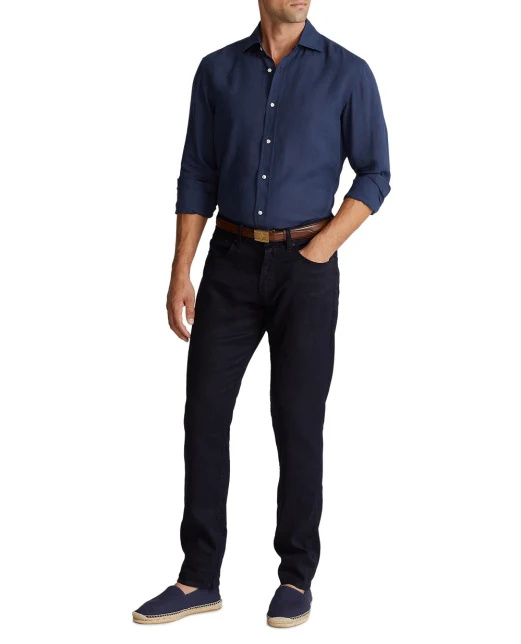 Ralph Lauren Purple Label Льняная рубашка - Артикул: 790587253007