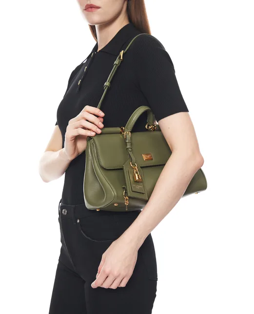 Dolce&Gabbana Сумка My Sicily Medium з телячої шкіри - Артикул: BB7782-B7321