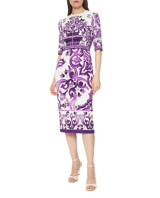 Dolce&Gabbana Сукня з шовку - Артикул: F6EAJT-HPAEL