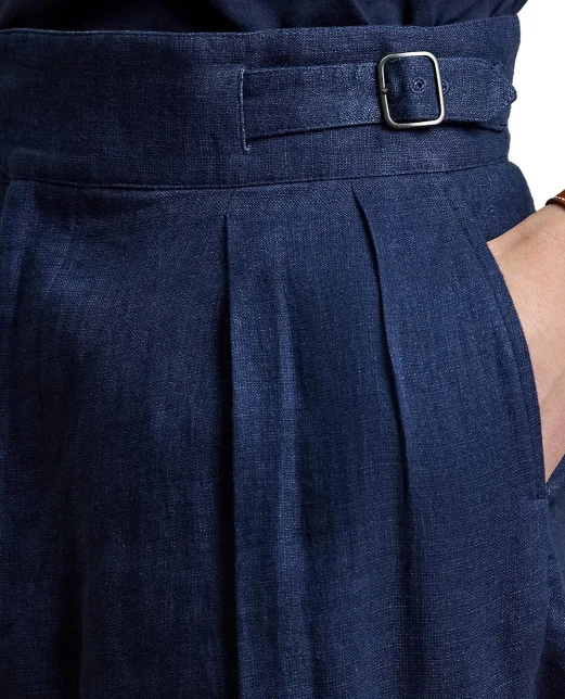 Ralph Lauren Purple Label Льняные брюки - Артикул: 798967887001