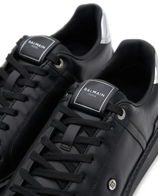 Balmain Кросівки B-Court зі шкіри - Артикул: FM1VI390LNSS