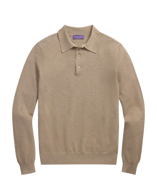 Ralph Lauren Purple Label Пуловер из шелка - Артикул: 790966748005