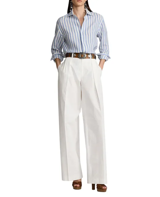 Ralph Lauren Collection Льняная рубашка - Артикул: 290975285001