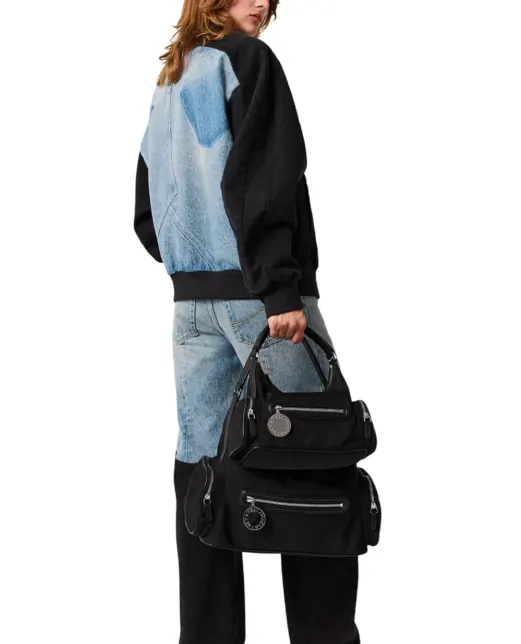 Stella McCartney Куртка джинсовая в стиле Patchwork - Артикул: 6D04483SQH49