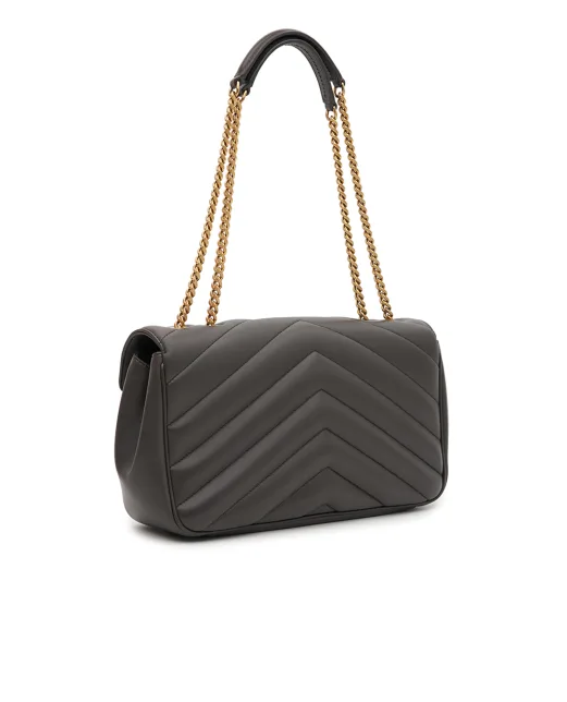 Saint Laurent Сумка LOULOU Medium зі шкіри ягняти - Артикул: 801439-AAEAX