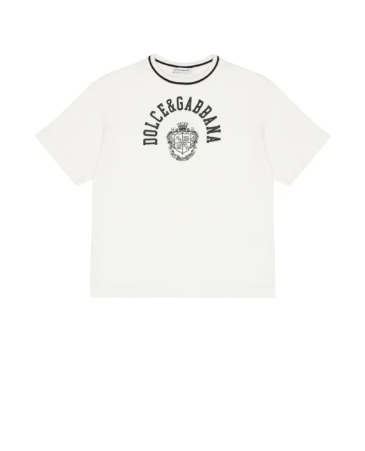 Dolce&Gabbana Дитяча футболка з принтом - Артикул: L4JTHV-G7PTO-S