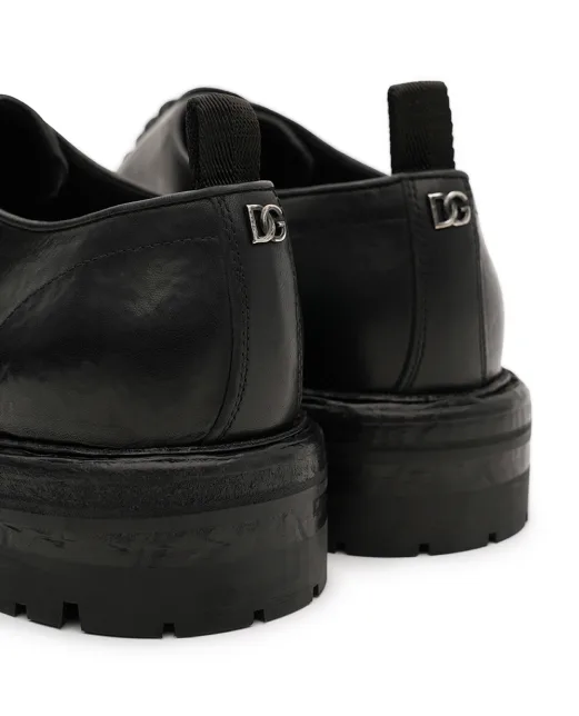 Dolce&Gabbana Дербі з телячої шкіри - Артикул: A10889-AV325