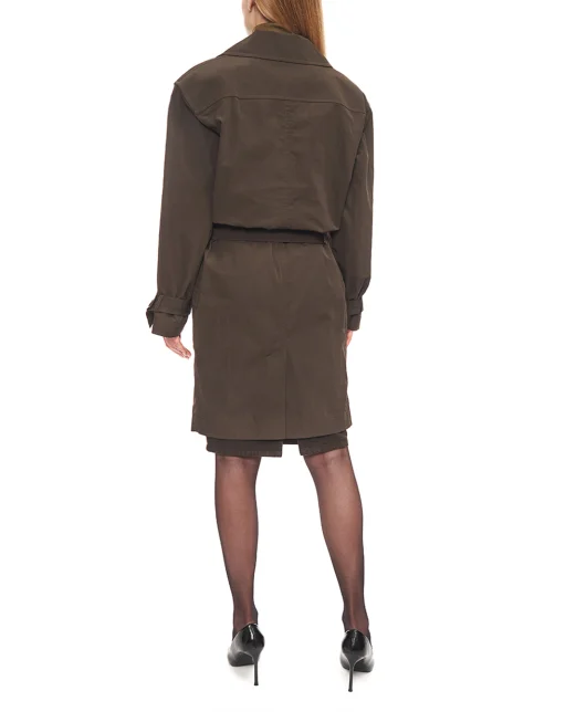 Saint Laurent Тренч двобортний - Артикул: 849613-YZ9FL