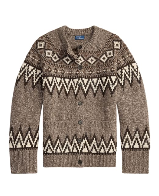 Polo Ralph Lauren Кардиган із вовняної суміші у стилі Fair Isle - Артикул: 211978326001