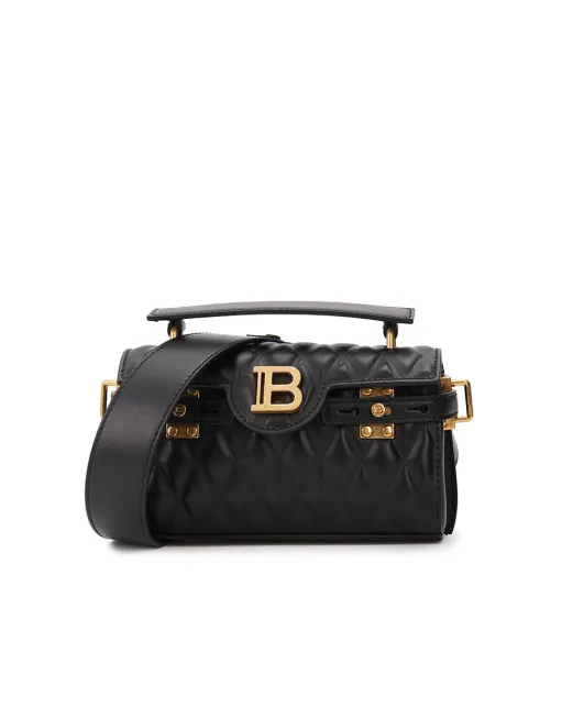 Balmain Шкіряна сумка B-Buzz 19 - Артикул: EN1AE742LHLB