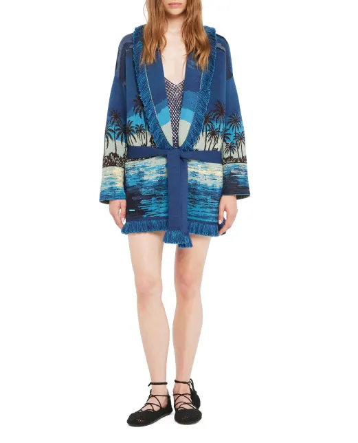 Alanui Кардиган из кашемира, шерсти и хлопка - Артикул: LWHB064R26KNI0204645