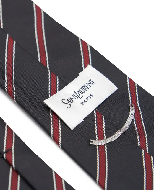 Saint Laurent Шовкова краватка - Артикул: 832807-3Y009